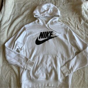 Nike White Hoodie, Men’s L